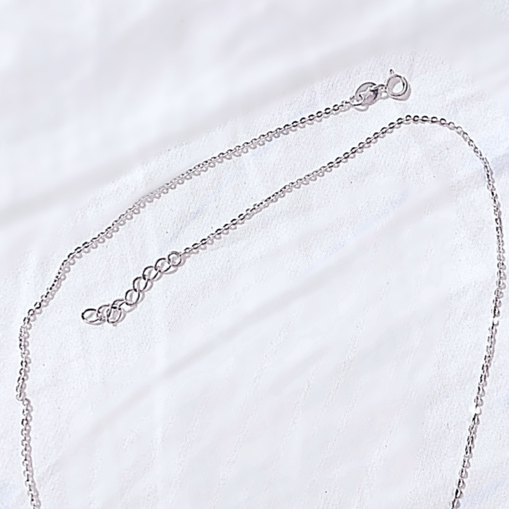 Silver & Red Necklace - Picture 8 of 8